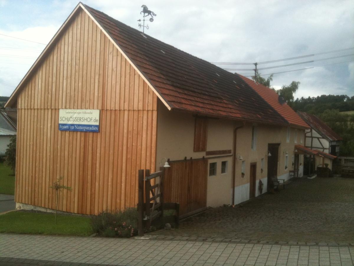 Ferienwohnung Schloessershof Borler エクステリア 写真